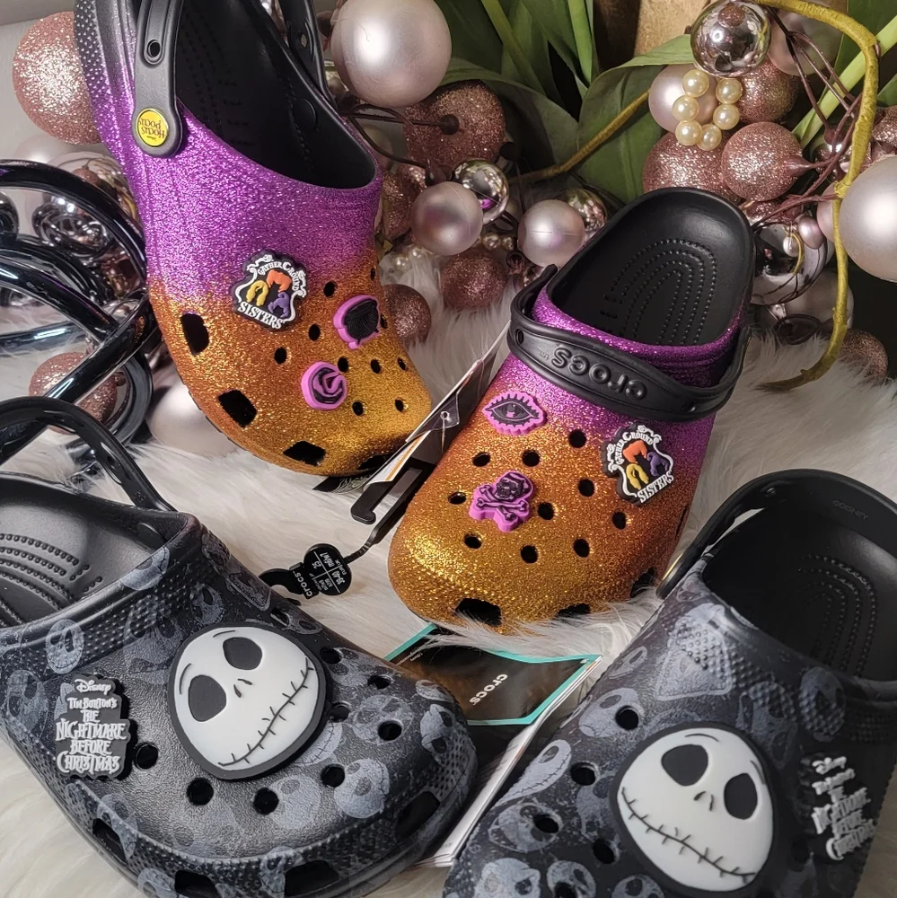 Crocs limited edition 2 pairs of gorgeous Crocs